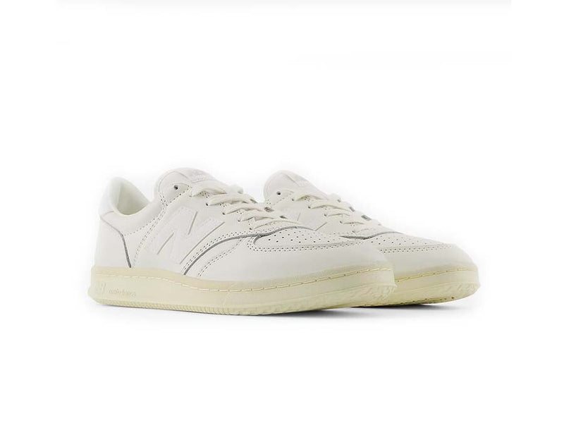 New Balance T500 White Leather